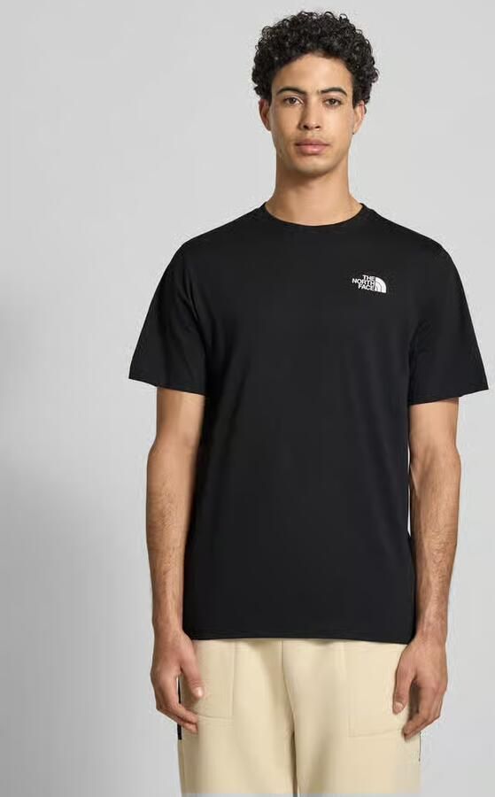 The North Face Regular fit T-shirt van katoenmix Model 'VERTICAL' - Foto 4