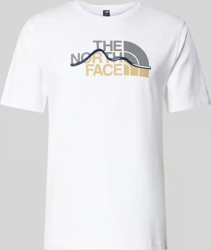 The North Face Regular fit T-shirt van puur katoen model 'MOUNTAIN LIFE'