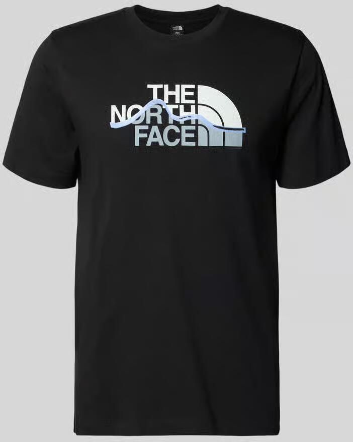 The North Face Regular fit T-shirt van puur katoen model 'MOUNTAIN LIFE'