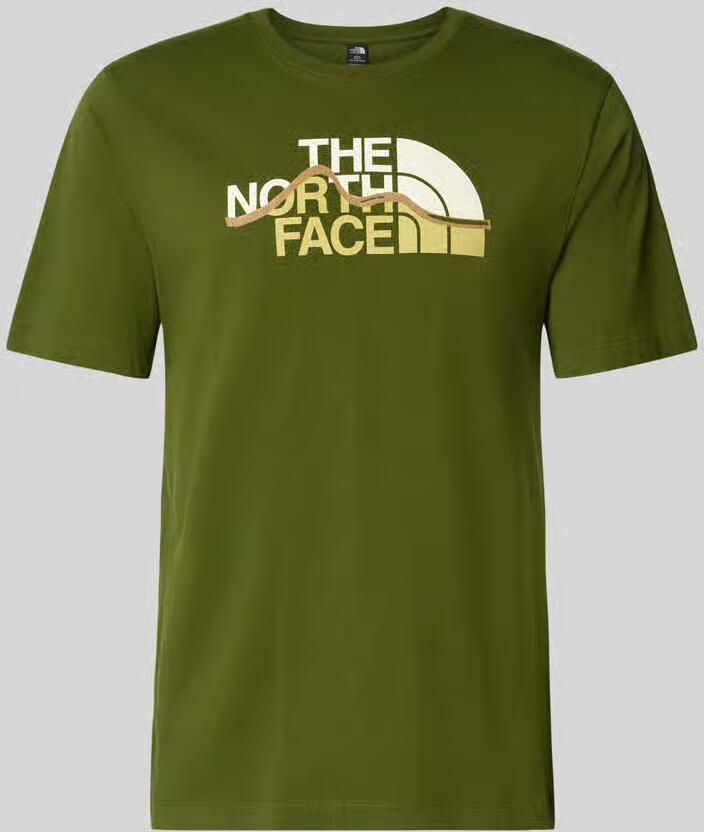 The North Face Regular fit T-shirt van puur katoen model 'MOUNTAIN LIFE'