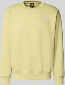 The North Face relaxed fit sweatshirt met labelstitching model 'ESSENTIAL'
