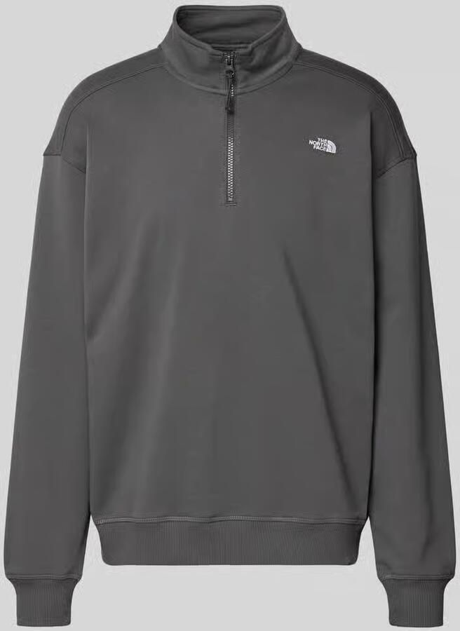 The North Face relaxed fit sweatshirt met opstaande kraag en ritssluiting - Foto 2