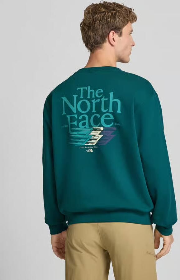The North Face relaxed fit sweatshirt van katoenmix - Foto 3