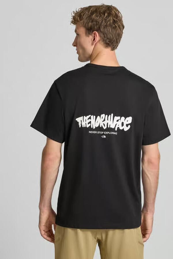 The North Face Relaxed fit T-shirt van puur katoen met logoprint