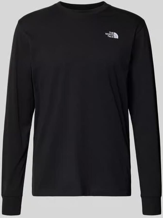 The North Face Shirt met lange mouwen met labelstitching