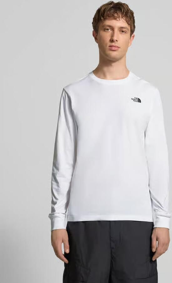 The North Face Shirt met lange mouwen van katoenmix model 'EVOLUTION' - Foto 4