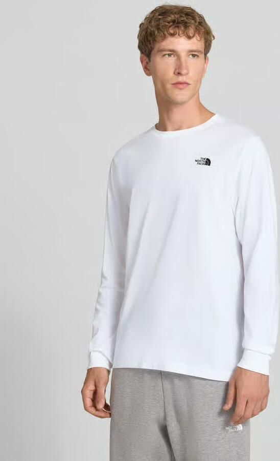 The North Face Shirt met lange mouwen van katoenmix model 'EVOLUTION' - Foto 5
