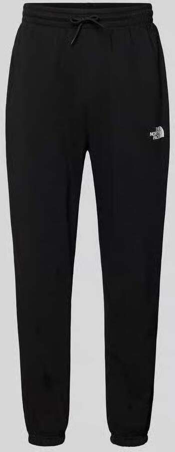 The North Face Zwarte katoenen sweatpants met elastische tailleband Black - Foto 2