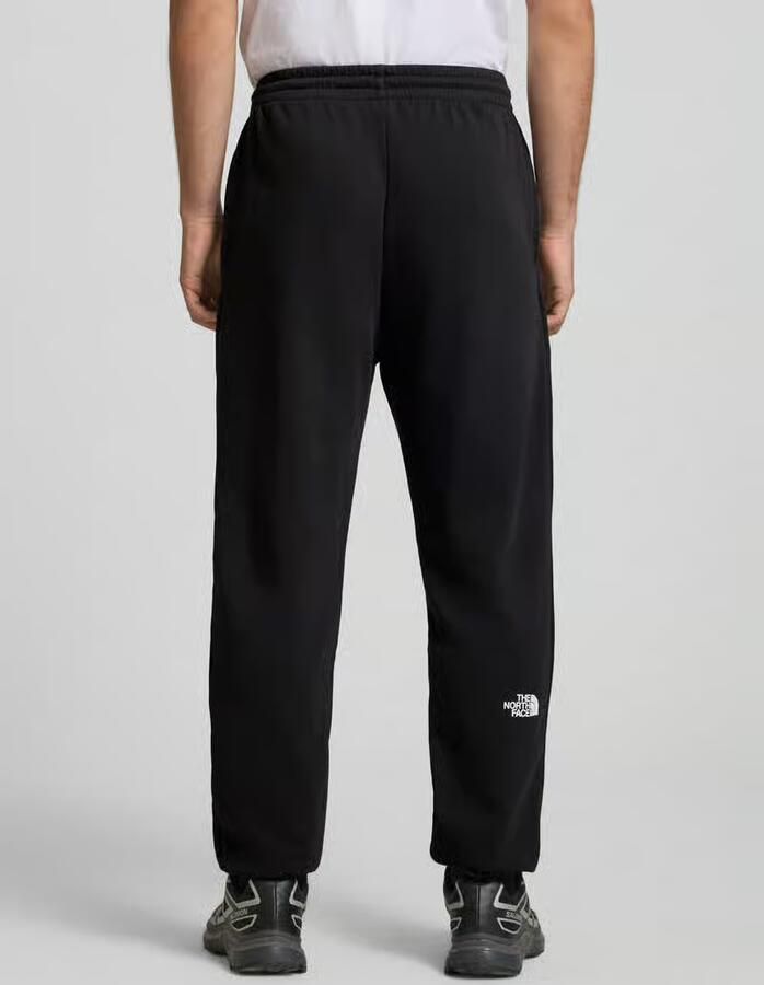 The North Face Zwarte katoenen sweatpants met elastische tailleband Black - Foto 2