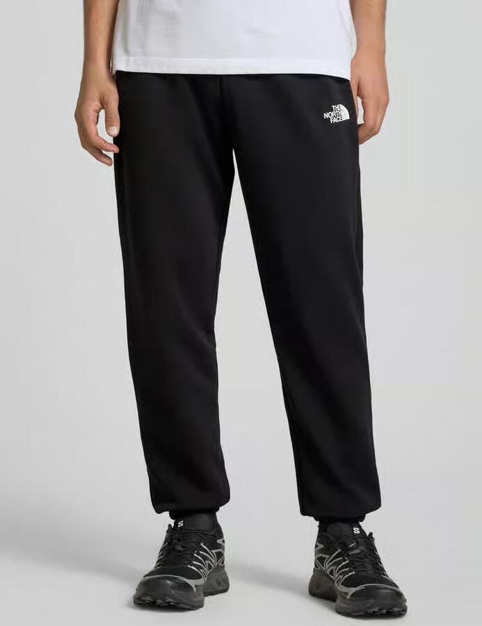The North Face Zwarte katoenen sweatpants met elastische tailleband Black - Foto 3