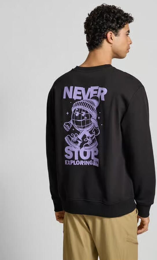 The North Face sweatshirt met labelprint - Foto 3
