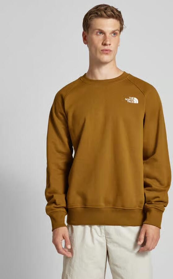 The North Face Sweatshirt met labelstitching model 'RAGLAN REDBOX CREW' - Foto 2