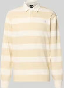 The North Face Sweatshirt met polokraag en labelstitching