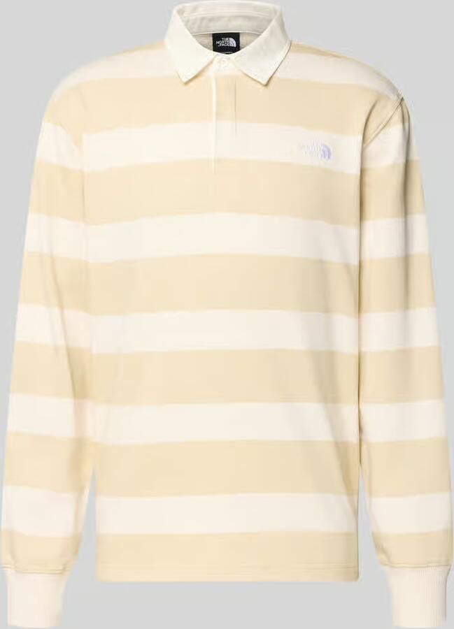 The North Face Sweatshirt met polokraag en labelstitching - Foto 2