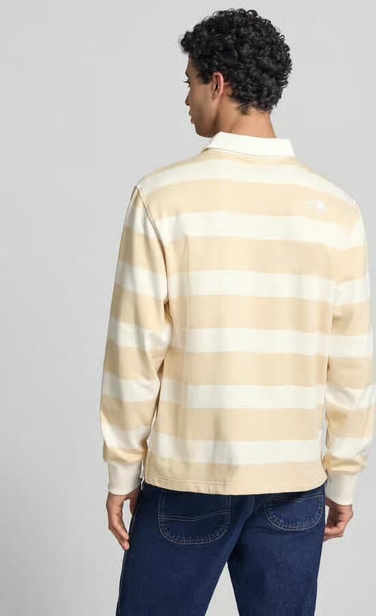 The North Face Sweatshirt met polokraag en labelstitching - Foto 2