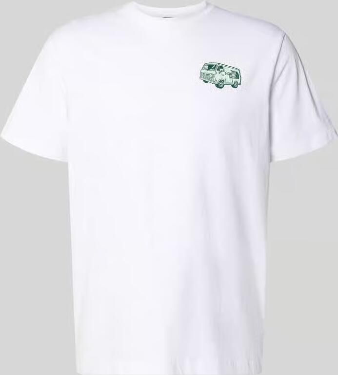 The North Face T-shirt met labelprint en ronde hals - Foto 2