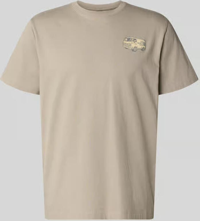 The North Face T-shirt met labelprint en ronde hals - Foto 2