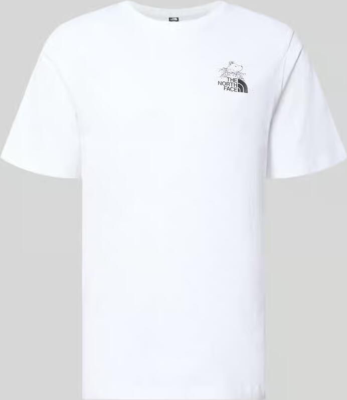The North Face T-shirt met labelprint en ronde hals - Foto 2