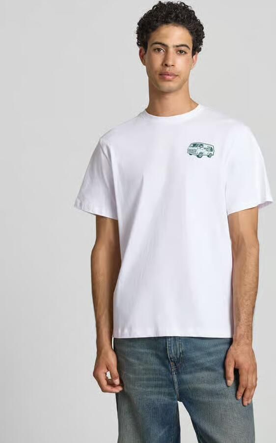 The North Face T-shirt met labelprint en ronde hals - Foto 4