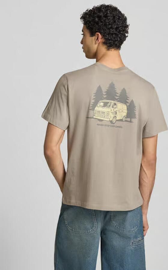 The North Face T-shirt met labelprint en ronde hals - Foto 2