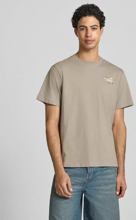 The North Face T-shirt met labelprint en ronde hals - Foto 3