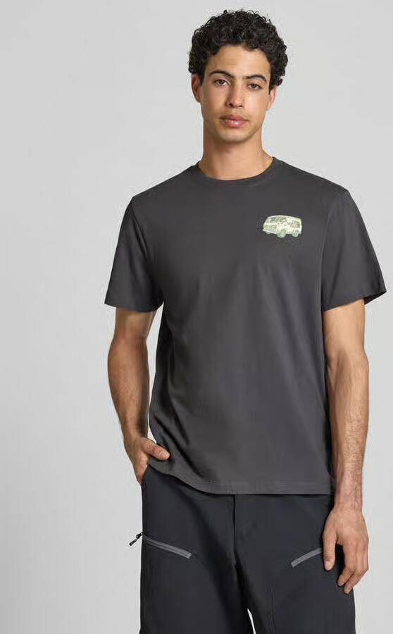 The North Face T-shirt met labelprint en ronde hals - Foto 3