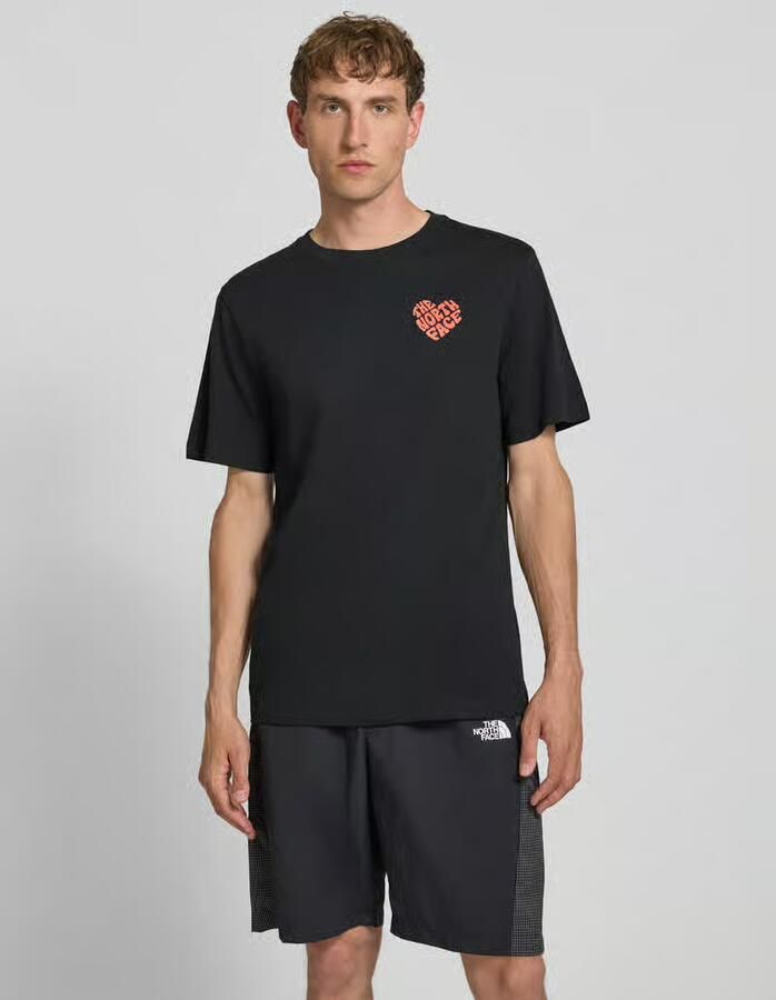 The North Face T-shirt met labelprint en ronde hals - Foto 2