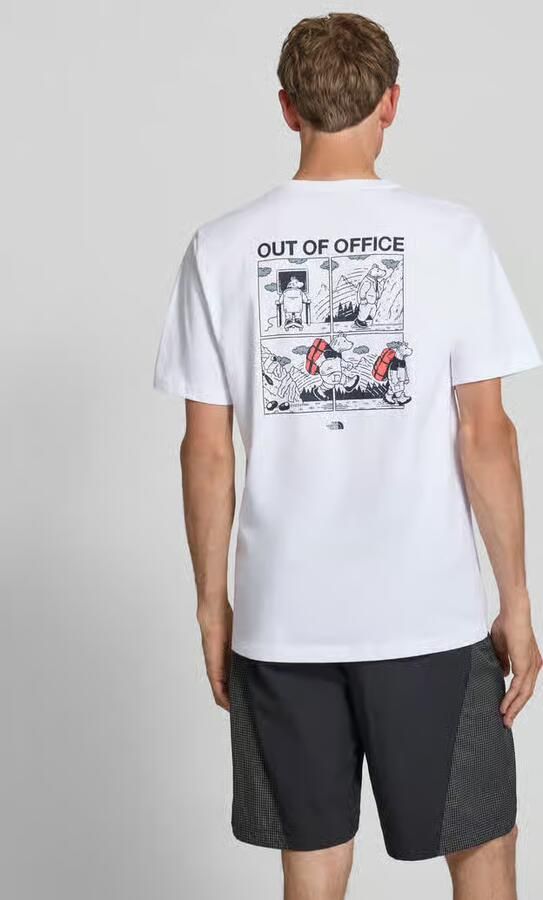 The North Face T-shirt met labelprint en ronde hals - Foto 4