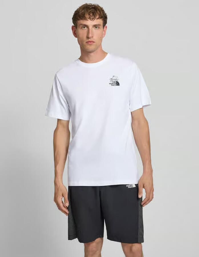 The North Face T-shirt met labelprint en ronde hals - Foto 2