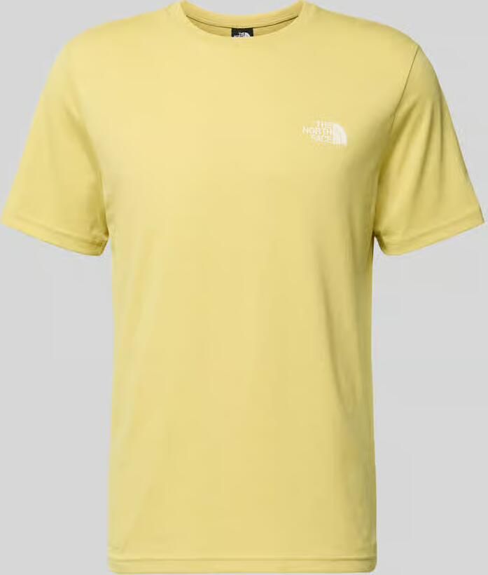 The North Face T-shirt met labelprint