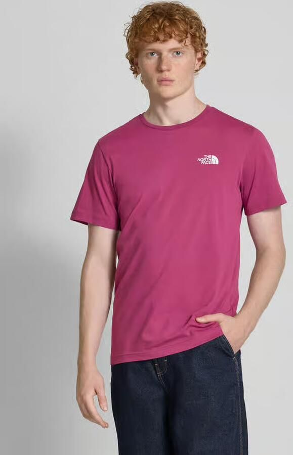 The North Face T-shirt met labelprint