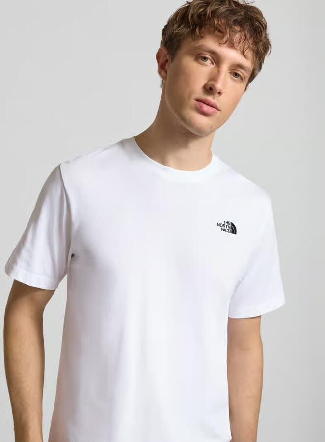 The North Face Regular fit T-shirt van katoenmix model 'EVOLUTION'