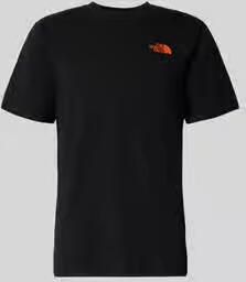 The North Face T-shirt met logo en ronde hals