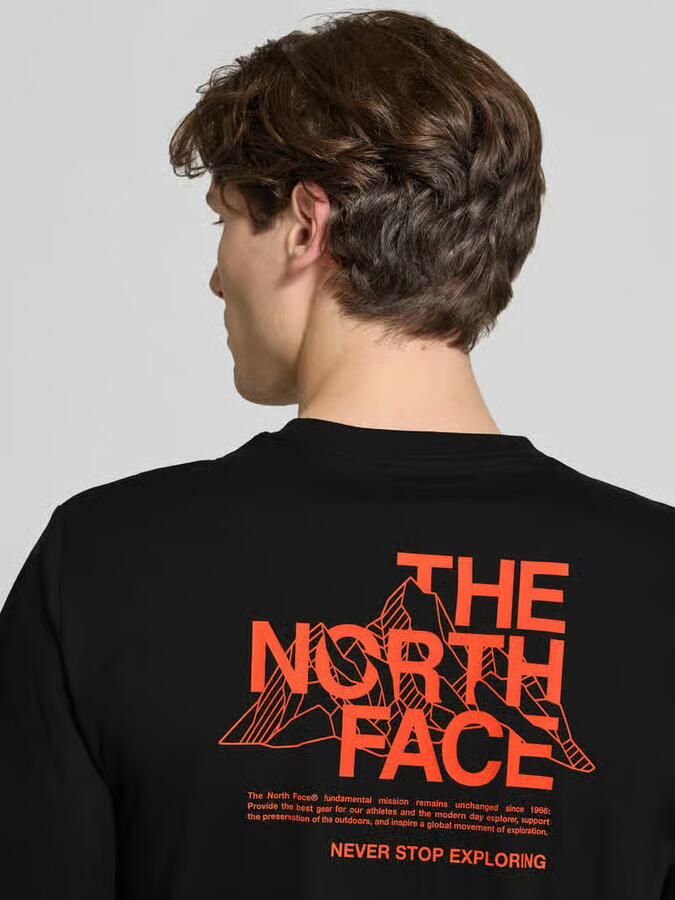 The North Face T-shirt met logo en ronde hals