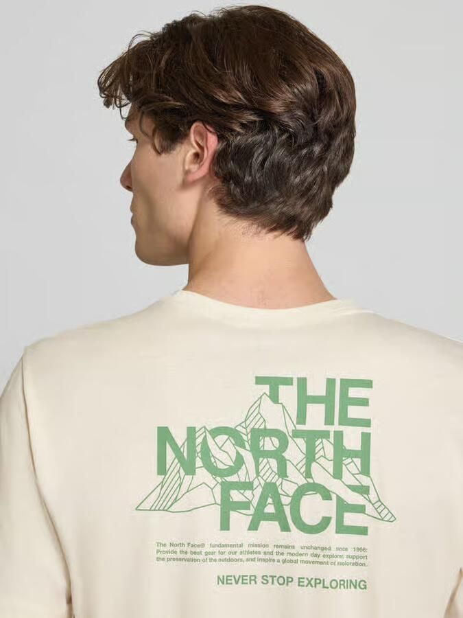 The North Face T-shirt met logo en ronde hals