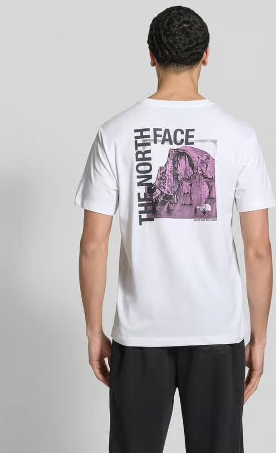 The North Face Regular fit T-shirt met logoprint