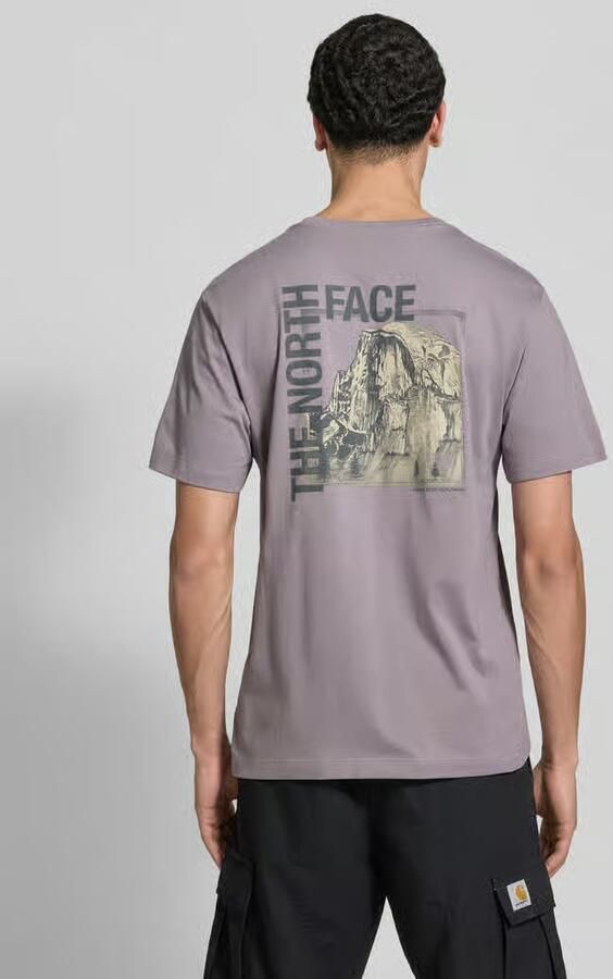 The North Face T-shirt met logo en ronde hals