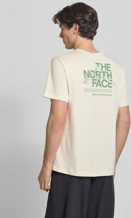 The North Face T-shirt met logo en ronde hals - Foto 3