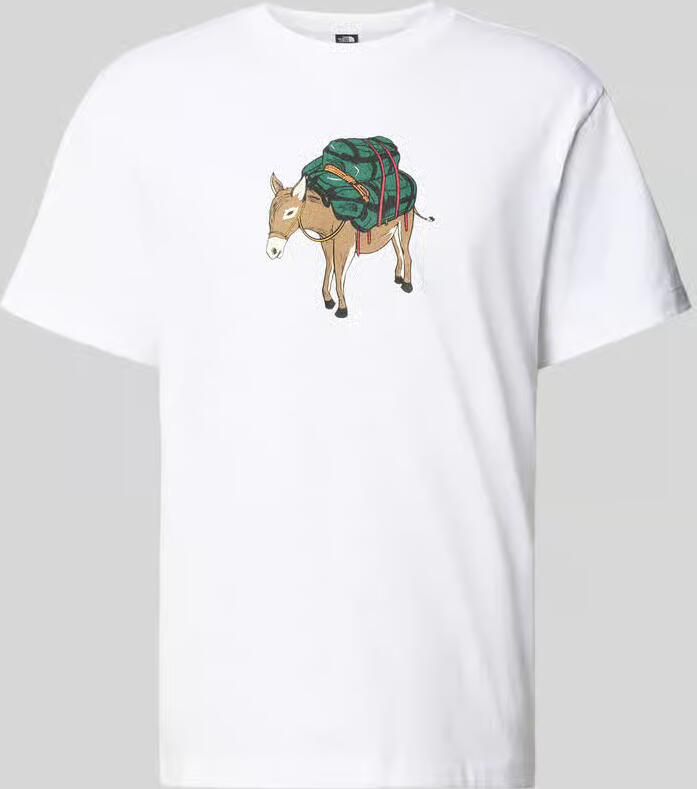 The North Face T-shirt met motiefprint model 'DONKEY TAXI' - Foto 3