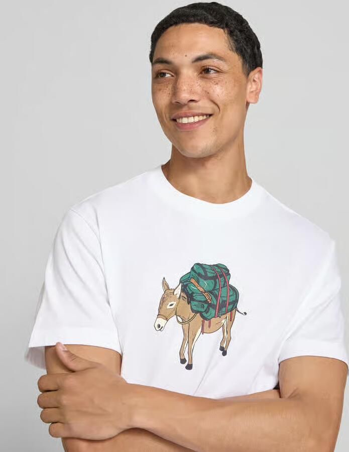 The North Face T-shirt met motiefprint model 'DONKEY TAXI' - Foto 2