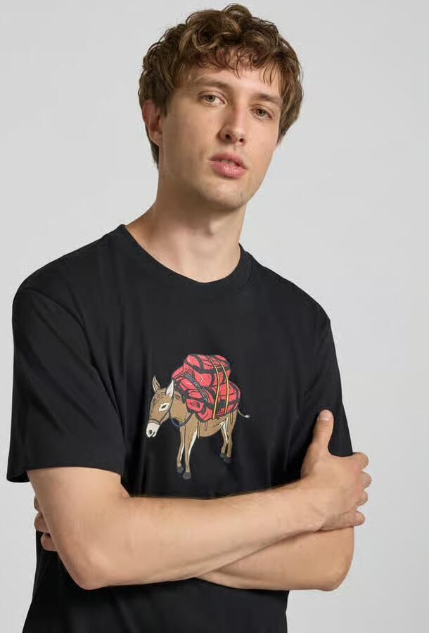 The North Face T-shirt met motiefprint model 'DONKEY TAXI' - Foto 2