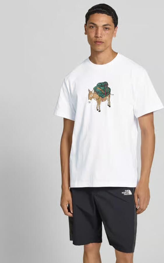 The North Face T-shirt met motiefprint model 'DONKEY TAXI' - Foto 5