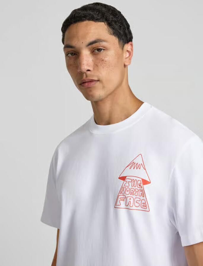 The North Face T-shirt met motiefprint model 'MOUNTAIN PLAY'