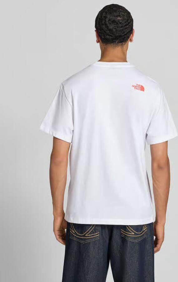 The North Face T-shirt met motiefprint model 'MOUNTAIN PLAY'