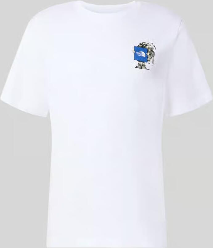 The North Face T-shirt van pure katoen model 'Gear Up Get Out'