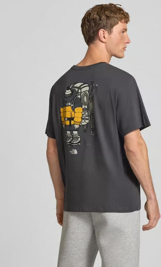 The North Face T-shirt van pure katoen model 'Gear Up Get Out' - Foto 4