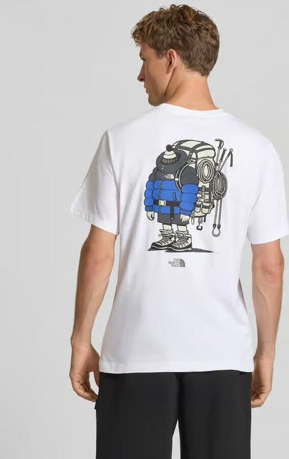 The North Face T-shirt van pure katoen model 'Gear Up Get Out' - Foto 3