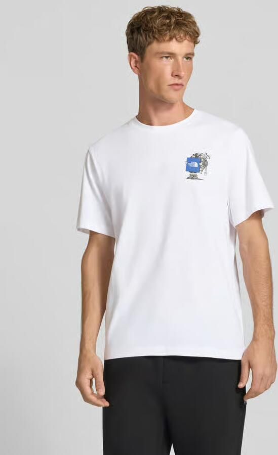 The North Face T-shirt van pure katoen model 'Gear Up Get Out' - Foto 4