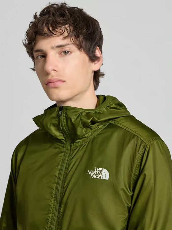 The North Face windbreaker met logo en ritszakken