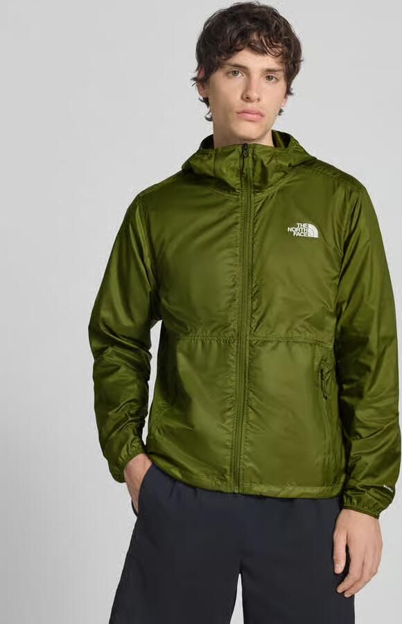 The North Face windbreaker met logo en ritszakken - Foto 4